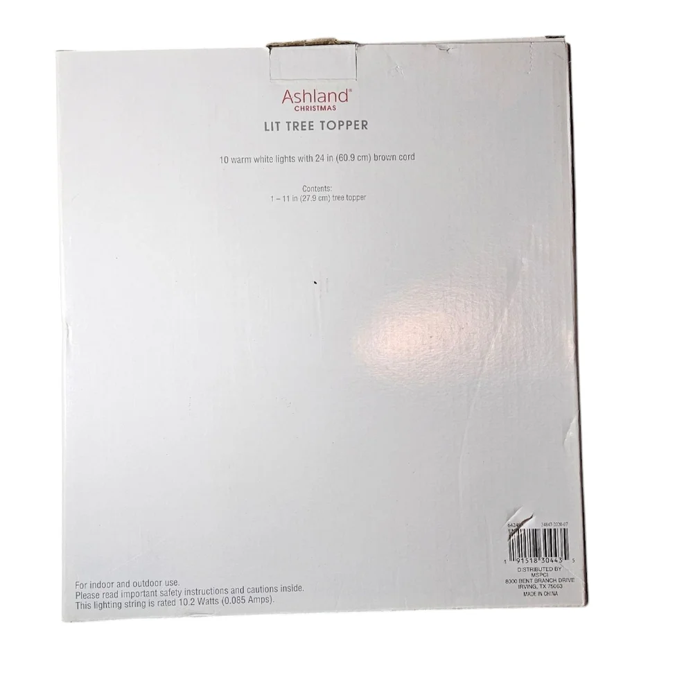 NWT Ashland Lit Tree Topper